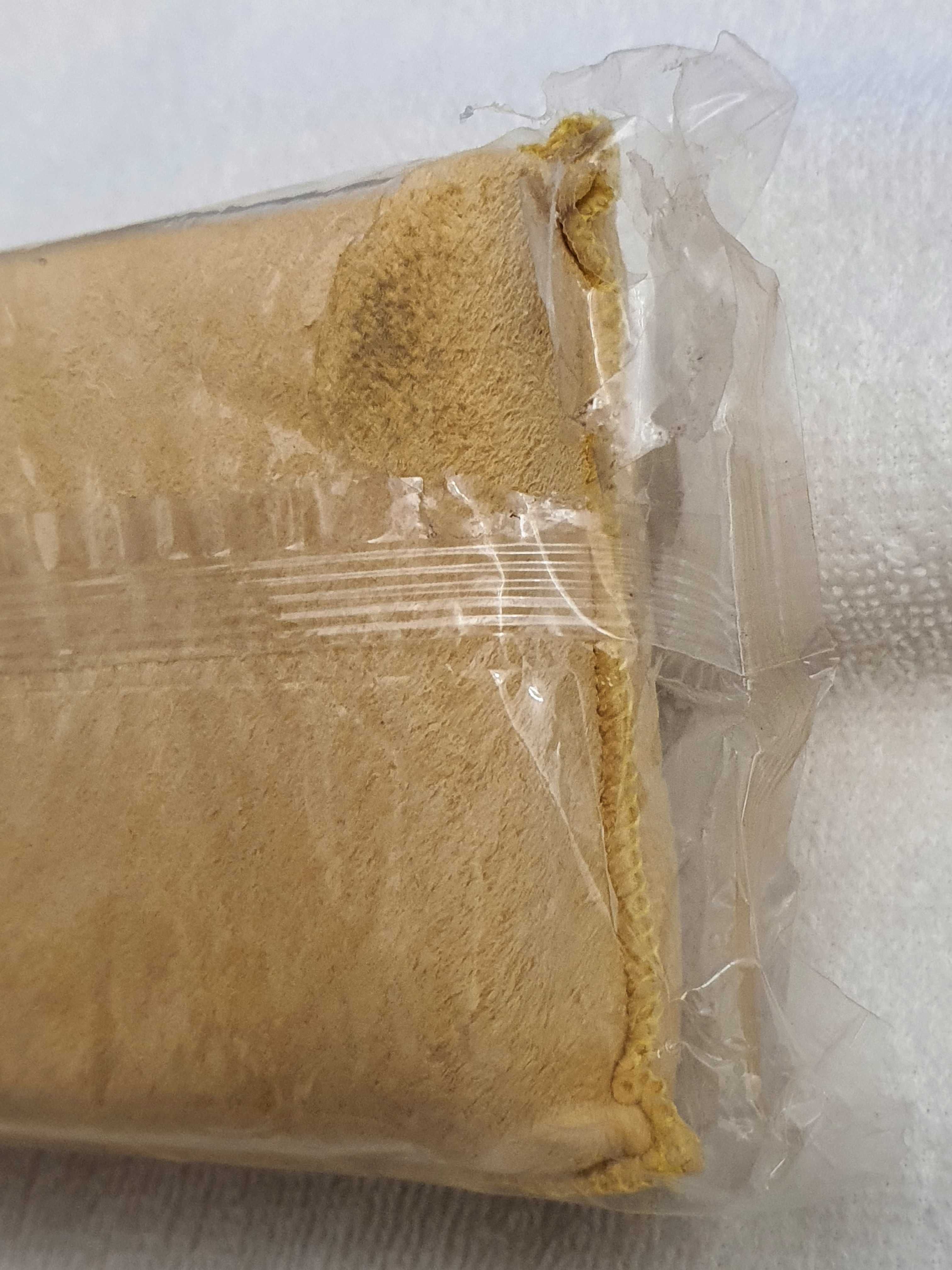 Gąbka obszyta irchą naturalną - IRCHA do usuwania pary z szyb