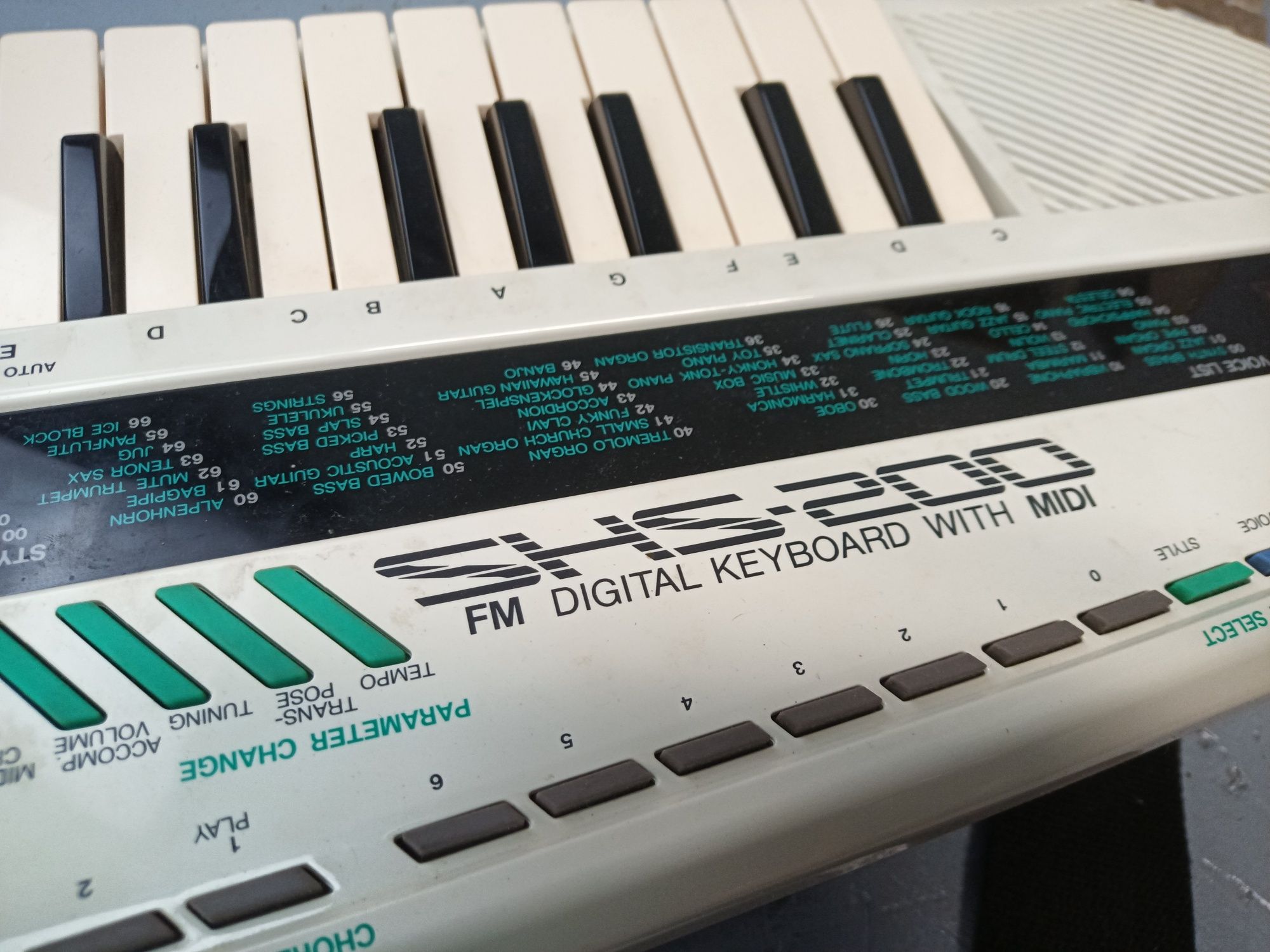 Yamaha SHS 200 keyboard sprawny