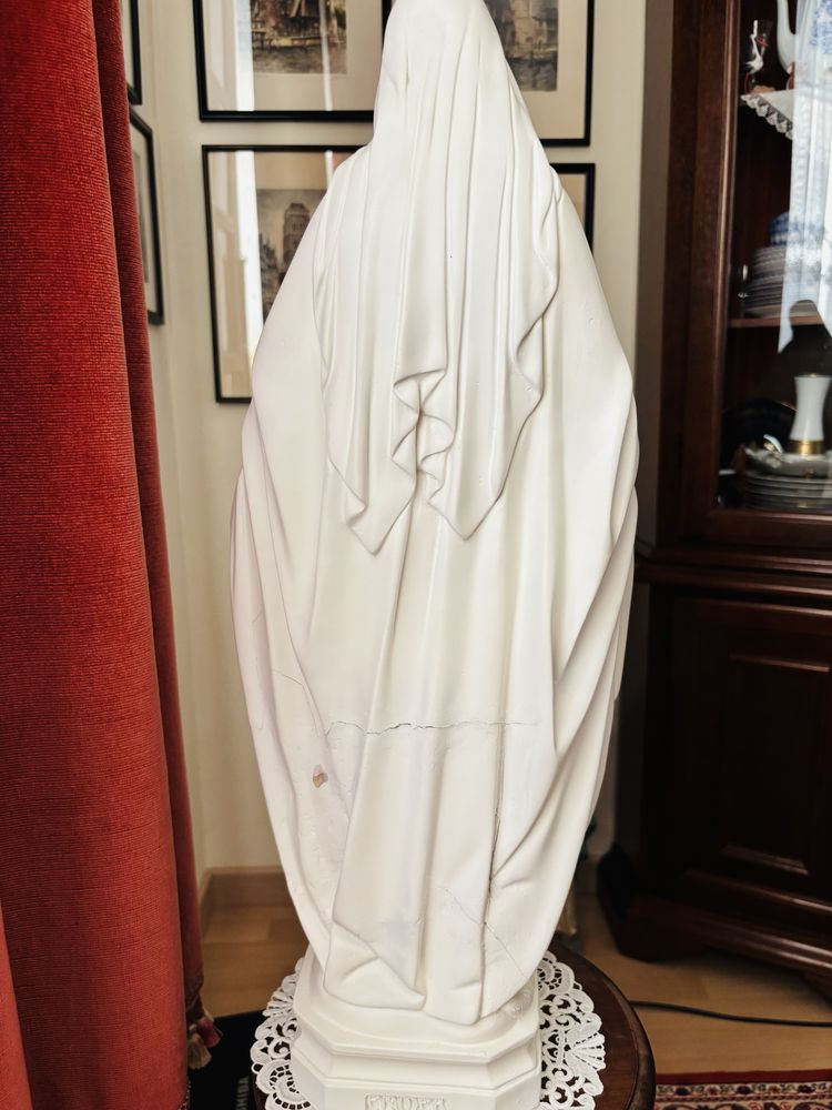 Matka Boska Niepokalana 61 cm - piękna figura do naprawy