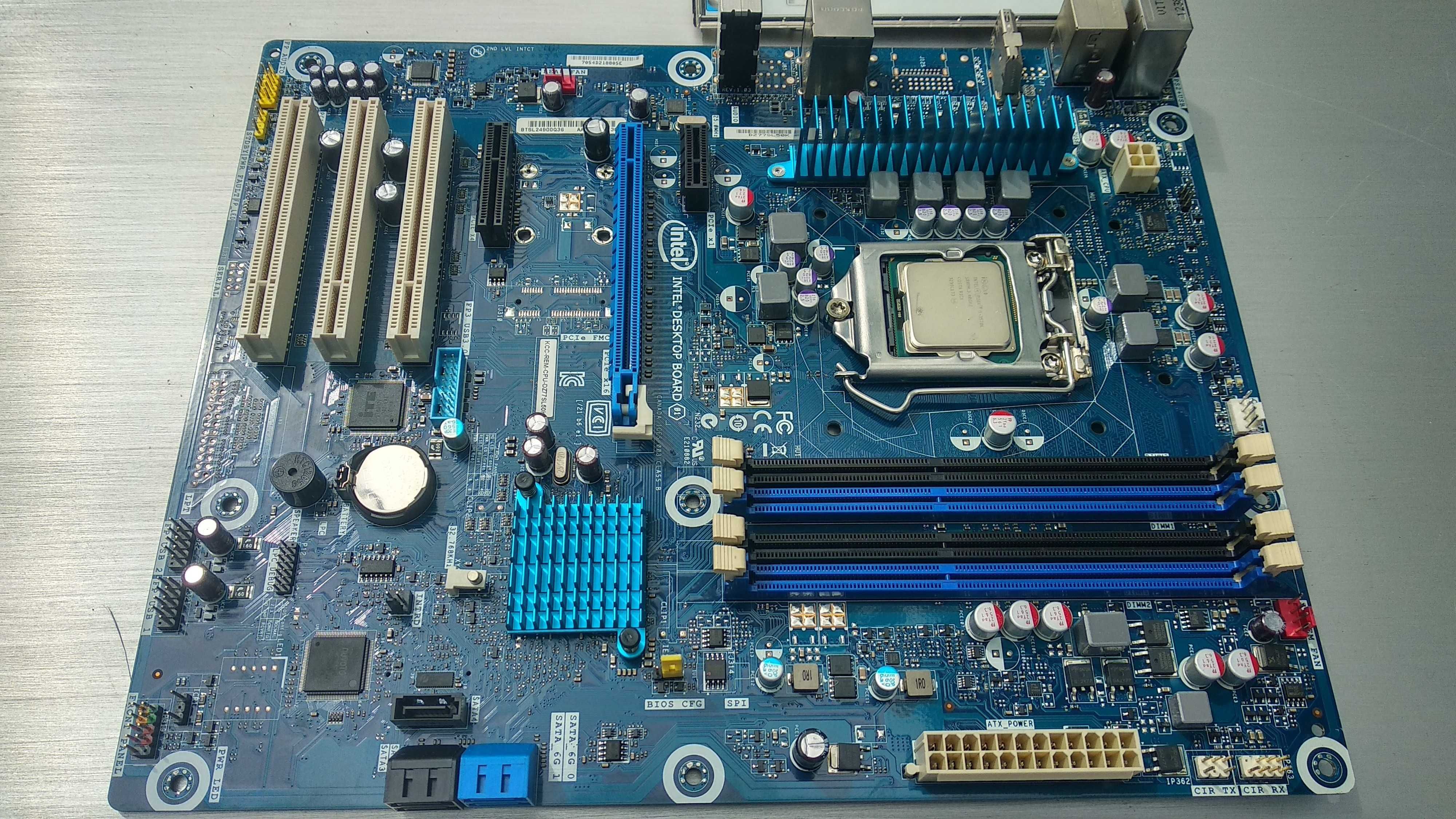 Intel DZ77SL + Intel i5-3570K 3,4GHz (Socket 1155) Гарантия 1 год