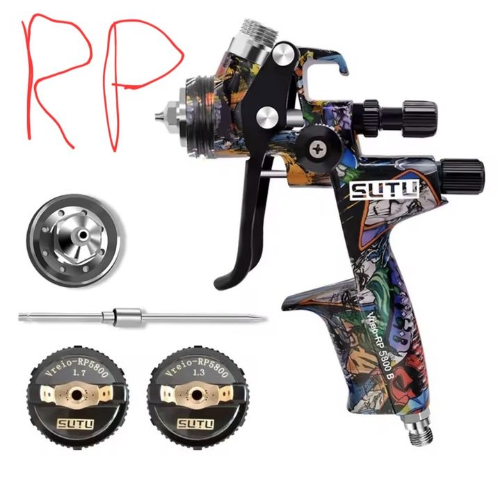 Краскопульт, AdwardsDavis HVLP 1.3 мм , 1.4 мм 1.8 мм RP