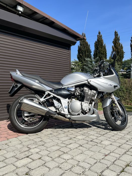 Suzuki Bandit 600S 2003r 63tys z pługiem, drugim tlumikiem i kufrem