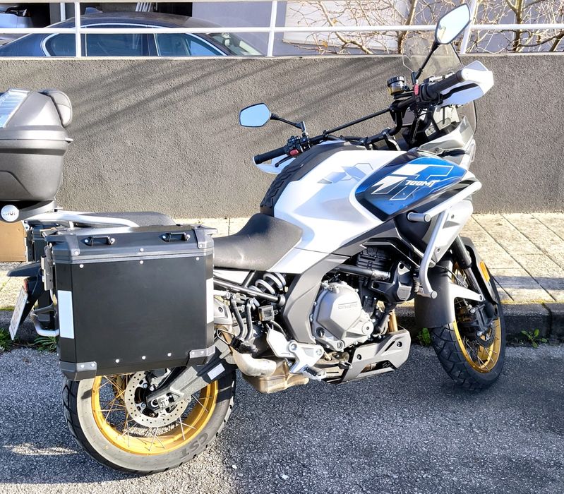 (NOVO) Top Cases + Malas Laterais Alumínio CF Moto 700ADV