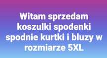 Zadbane ubrania męskie w rozmiarze 5 XL