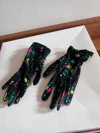Rękawiczki w kwiatki