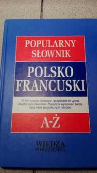 Polsko francuski słownik wiedza powszechna