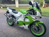 Kawasaki zx6r lalka nowe opony serwis
