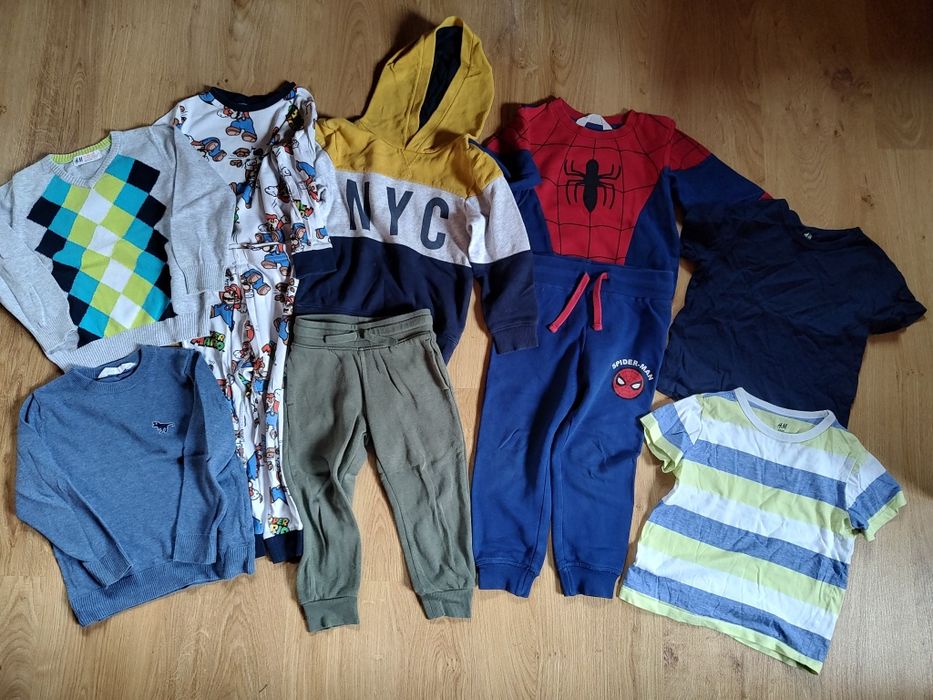 Zestaw chłopięcy H&M 98-104