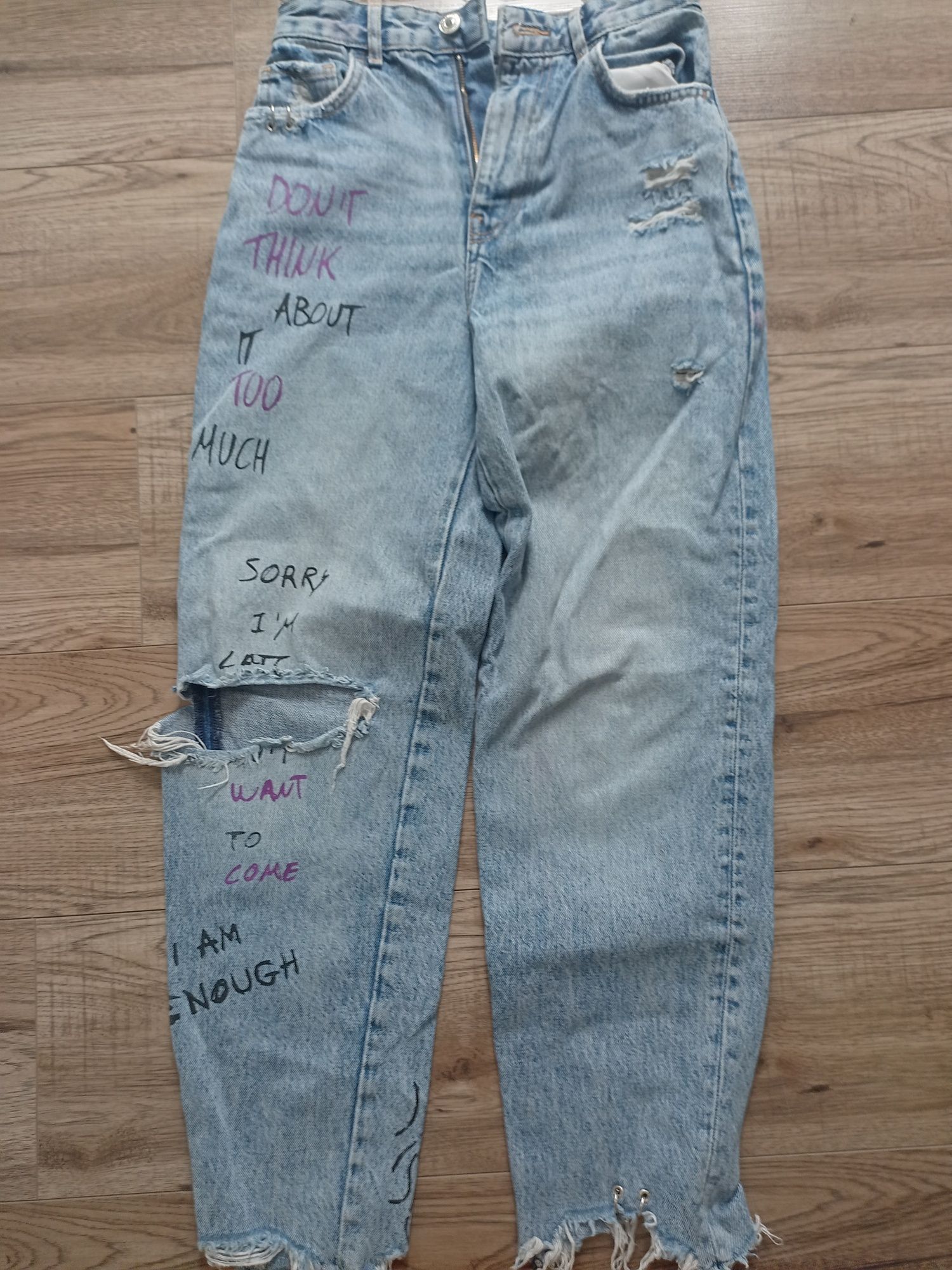 Spodnie jeans Bershka roz 34
