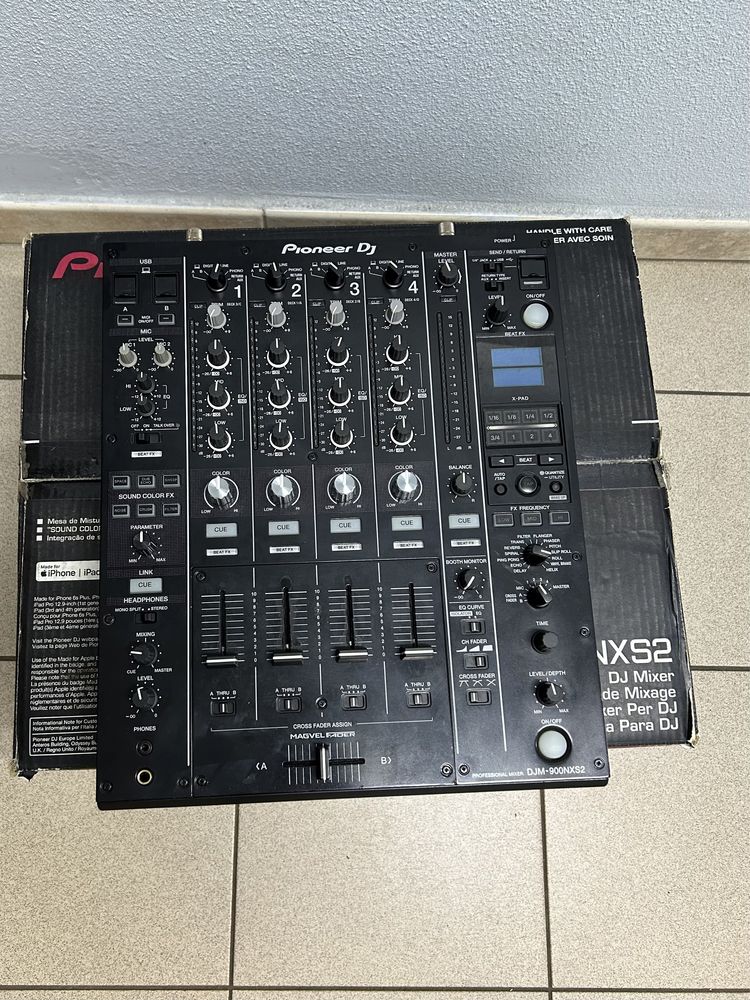 Продам комплект Pioneer Xdj 1000 mk2 (new) + Djm 900 nxs 2 б/в