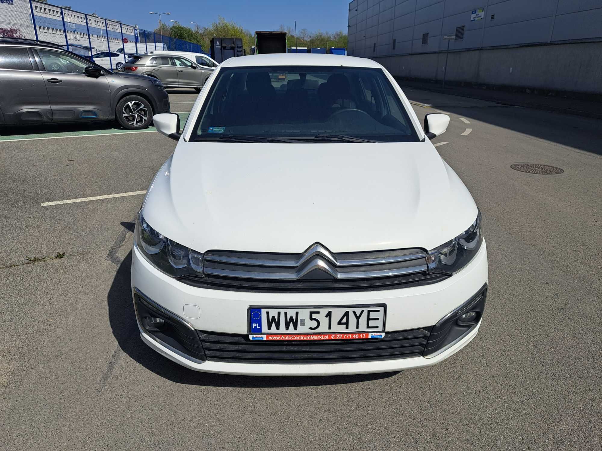 Samochód osobowy Citroen C-Elysse biały