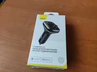 FM-трансмиттер Baseus T-Typed MP3 Car Charger S-13 Bluetooth 5.0