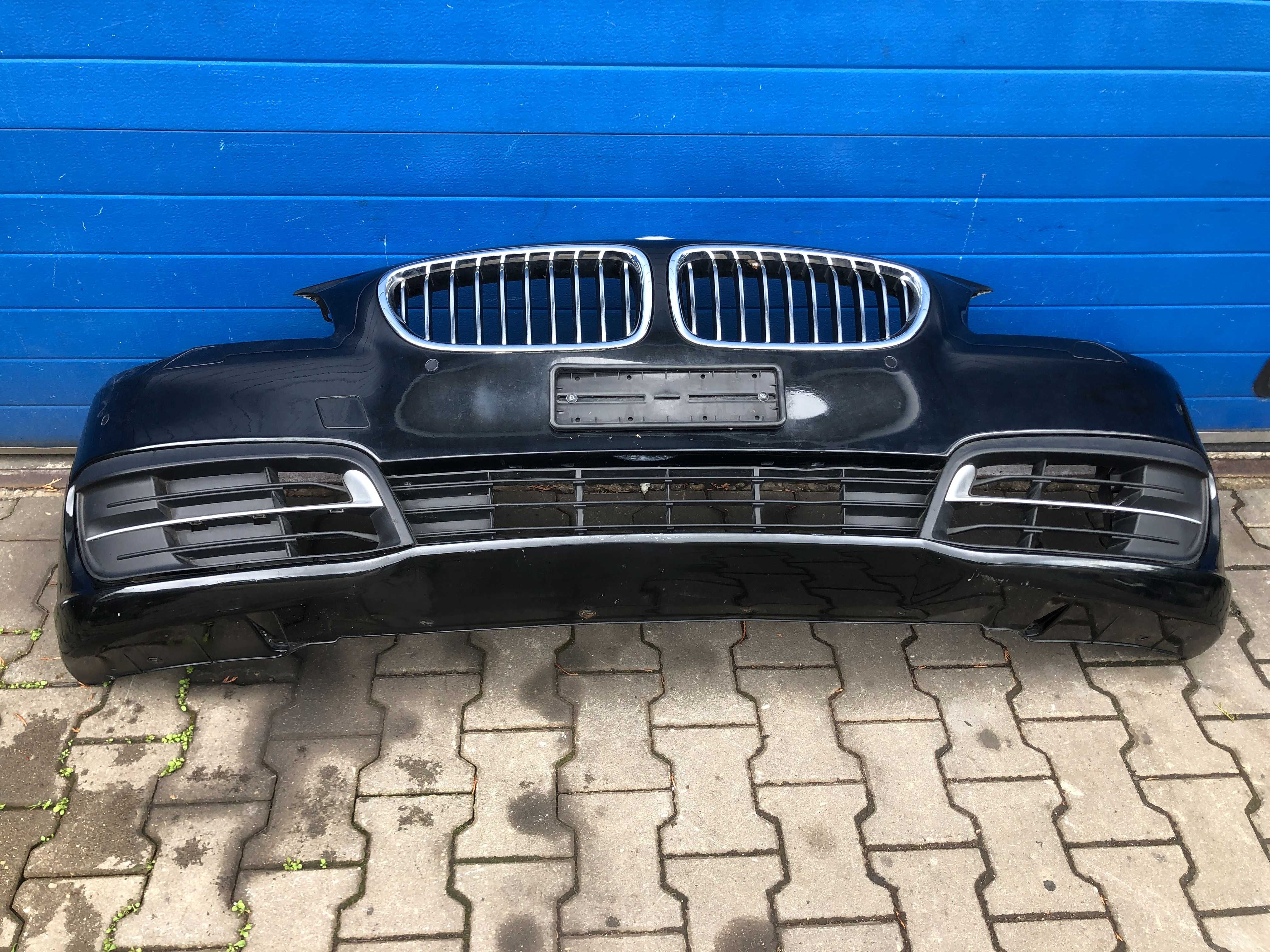 Zderzak Przód Przedni BMW F10 F11 LIFT BLACKSAPPHIRE 475 PDC Kamera