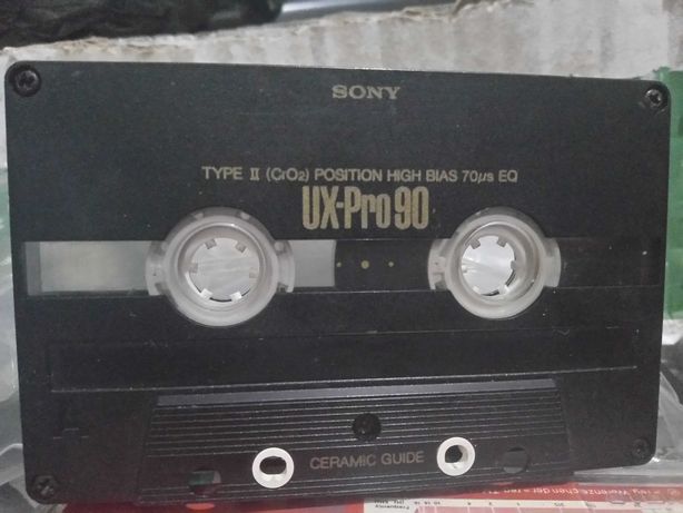 SONY UX-PRO 90 касета соні,хромова плівка
