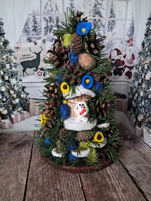 Новорічні поробки.  Зимові поробки.  Зимние поделки