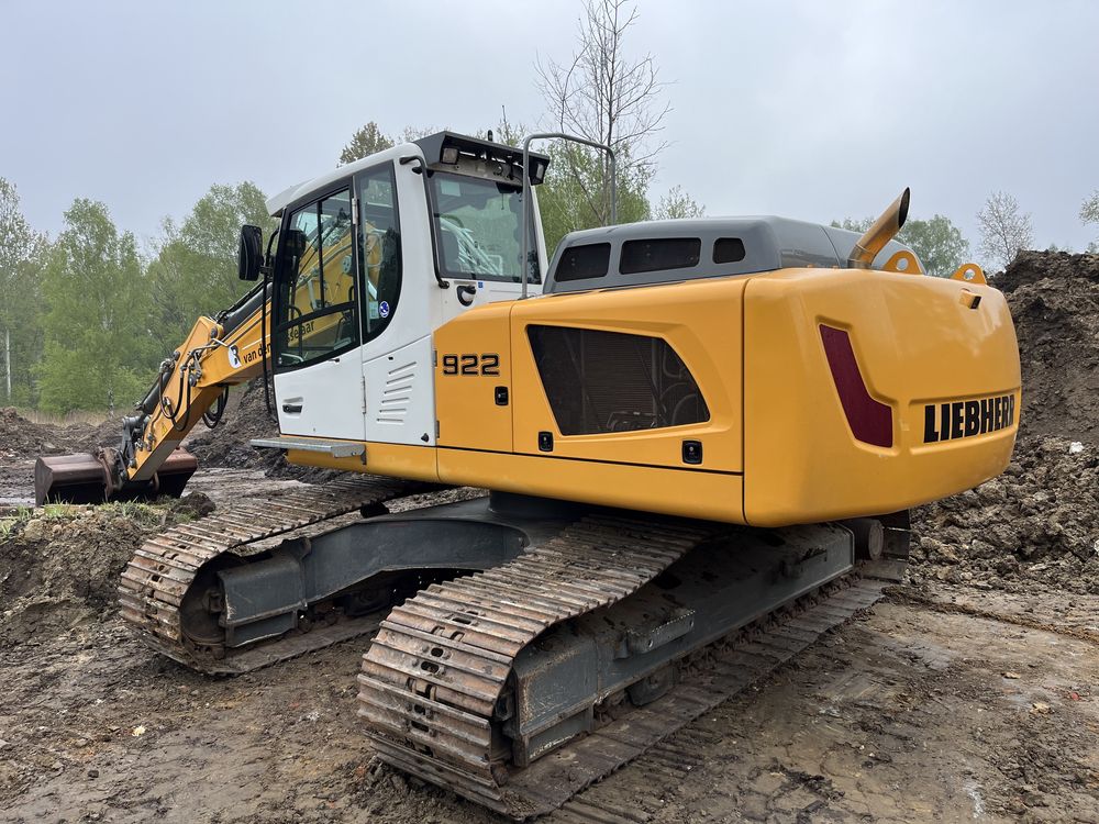 liebherr 922 koparka gąsienicowa z holandii