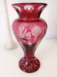 Jarra de Cristal vermelho