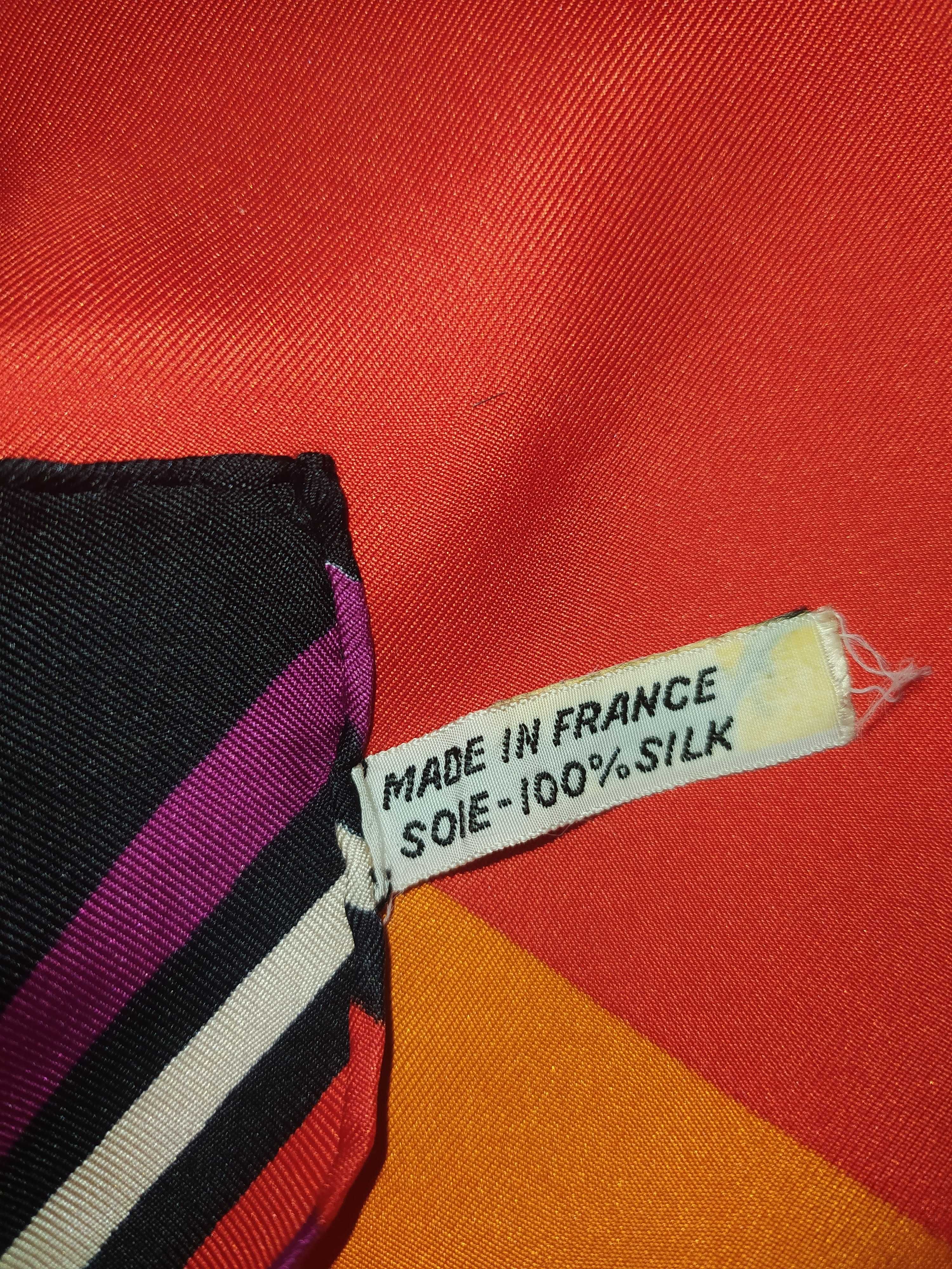 Винтажный шёлковый платок Yves Saint Laurent