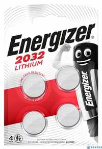 Bateria Litowa Energizer Cr2032 4 Szt.