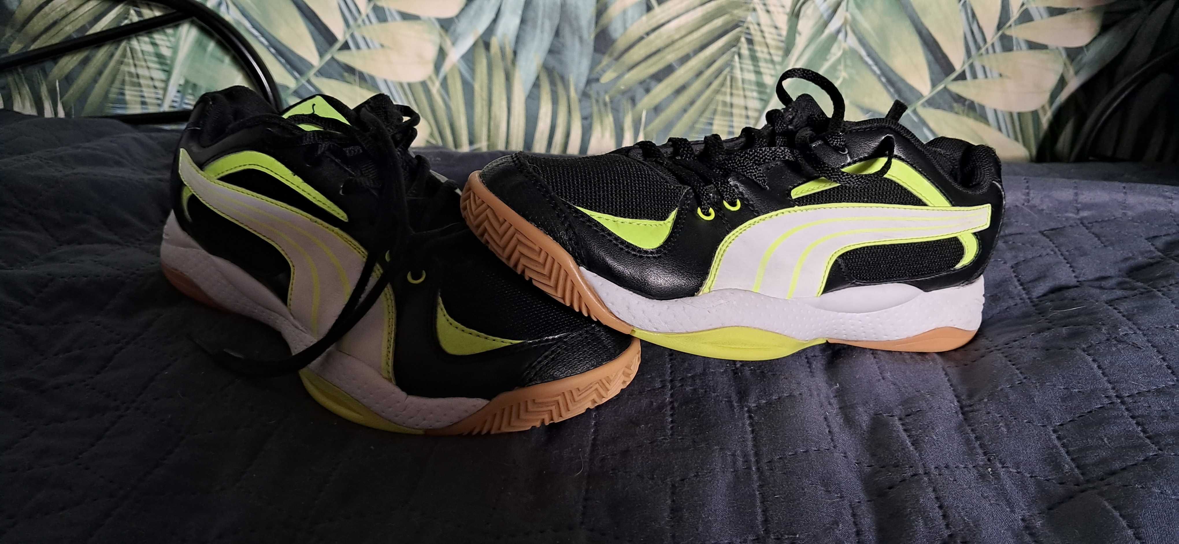 Puma Ballesta halowe buty młodzieżowe, r.37, stan jak nowe