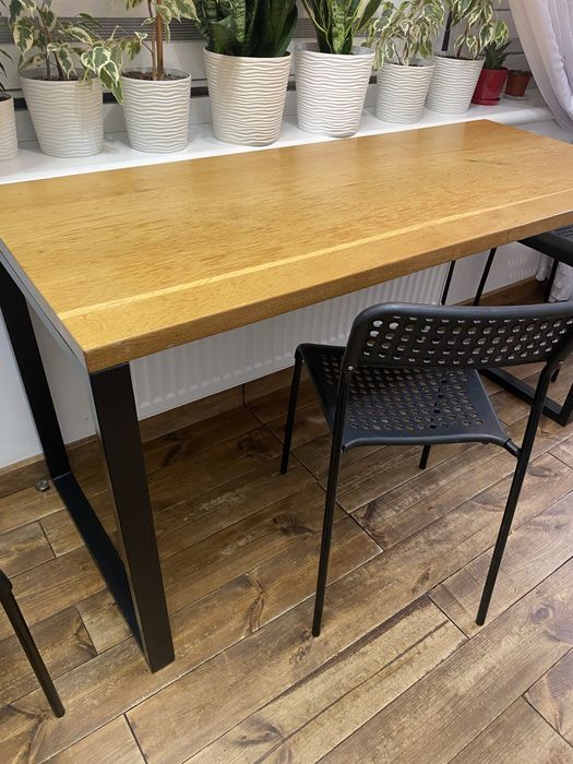 Стіл дубовий лофт з дерева