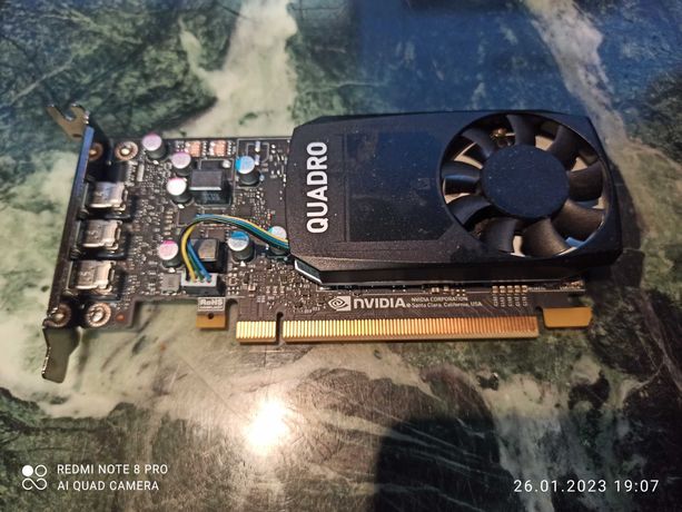 Видеокарта NVIDIA Quadro P400 2GB GDDR5 (64bit) (3 x miniDisplayPort)