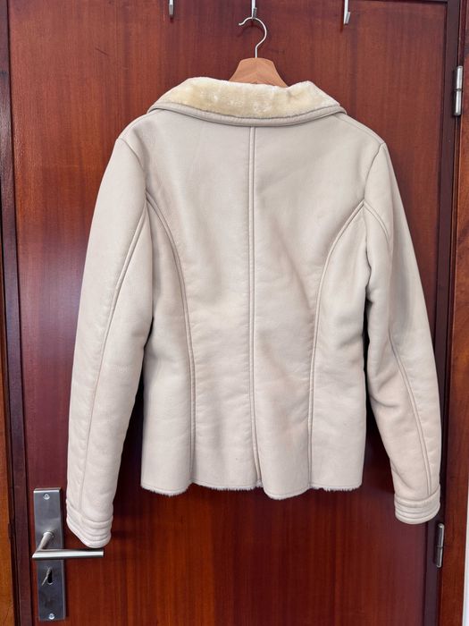 Casaco com Pelo Creme