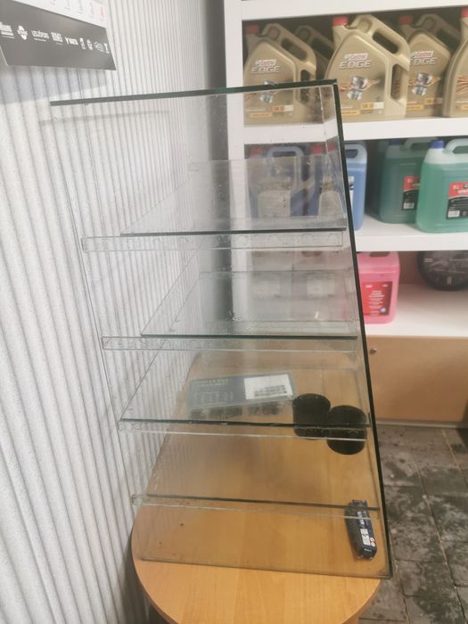 Szafka szklana regał