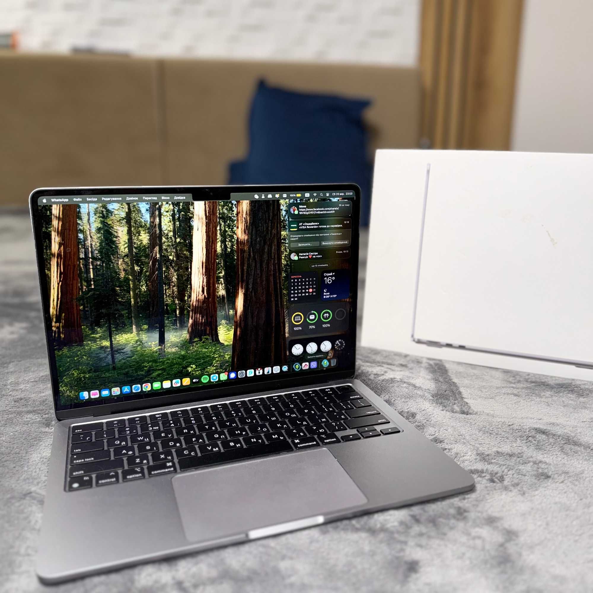 MacBook Air 13/M2/8GB/512GB/8 CPU/10 GPU/Space Gray (MLXX3LL/A)