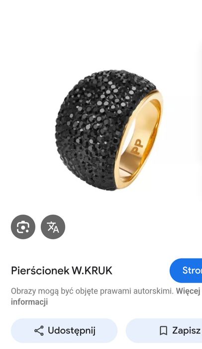 Pierścionek damski marki KRUK kolekcja Picky Pica