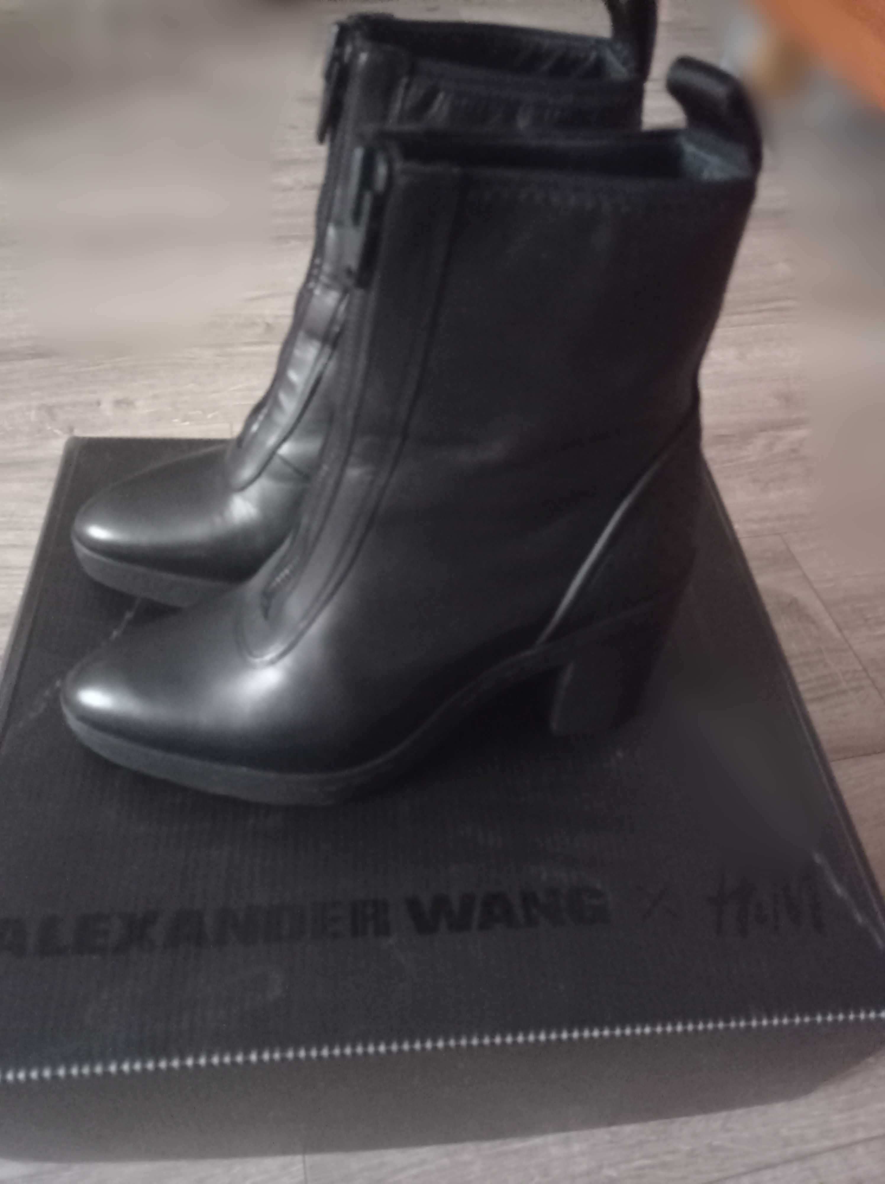 Botki skóra naturalna Alexander Wang 38