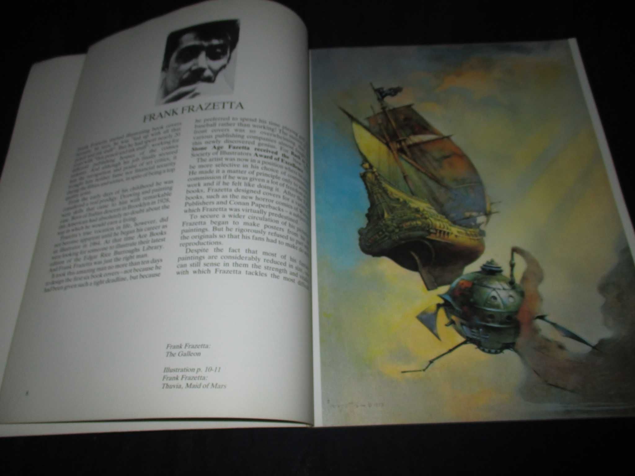 Livro Great Masters of Fantasy Art Eckart Sackmann 1986