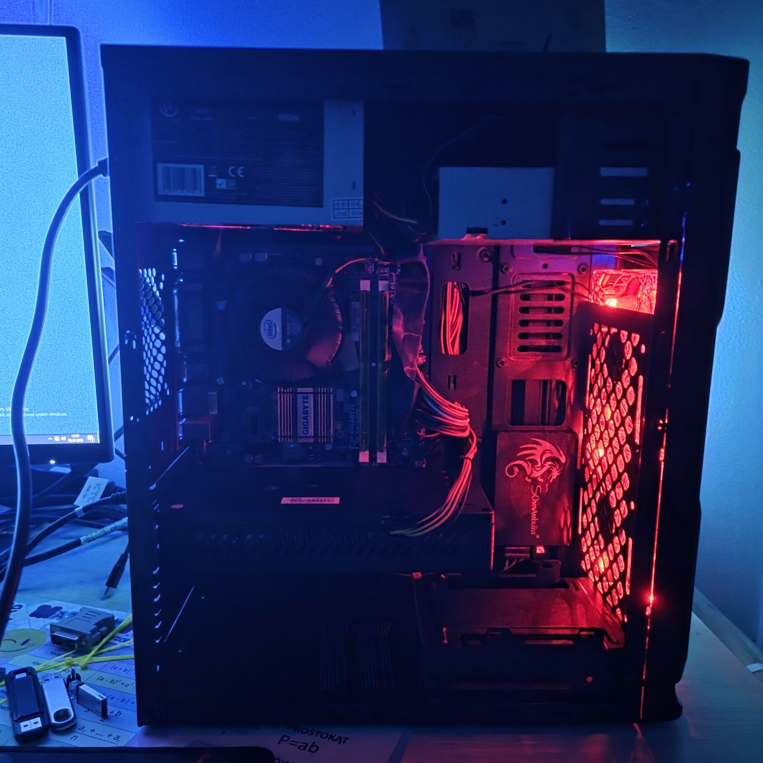 Komputer s775, RX590 8GB, SSD