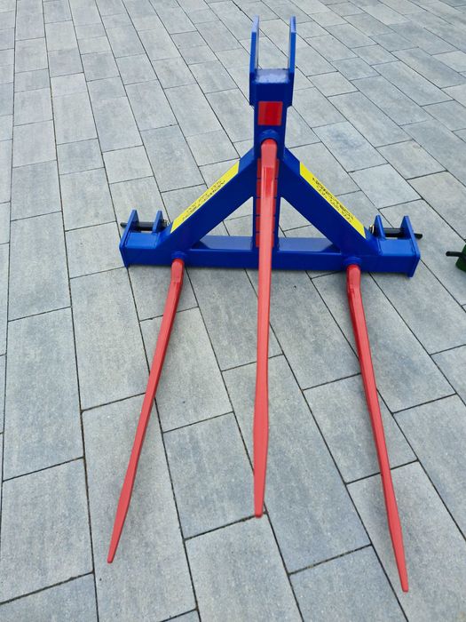 widły do bel, balotów, igła, podnośnik do siana na tył ciągnika, tuz