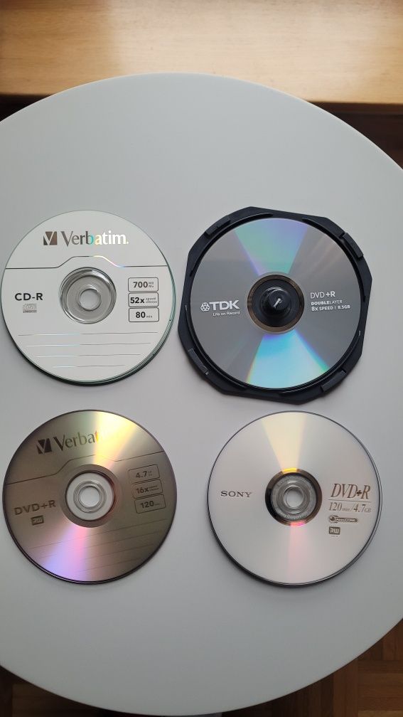 Czyste Płyty DVD, CD, 8,5GB 4,7GB