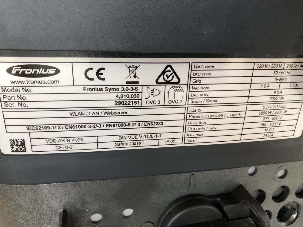 Fronius Symo 3.0-3-S