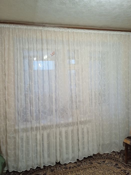 Продам гарна тюль,льон,2,4*5м.