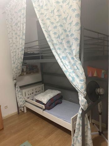 Cama Solteiro com escada