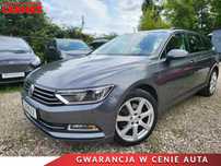 Volkswagen Passat 1.4 benzyna 150 km * Automat * Nawigacja * Pełen Serwis ASO