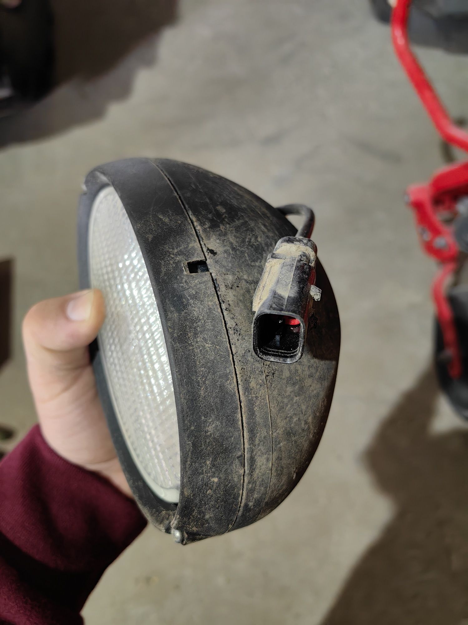 Lampy robocze hella Massey ferguson oryginał kompletł