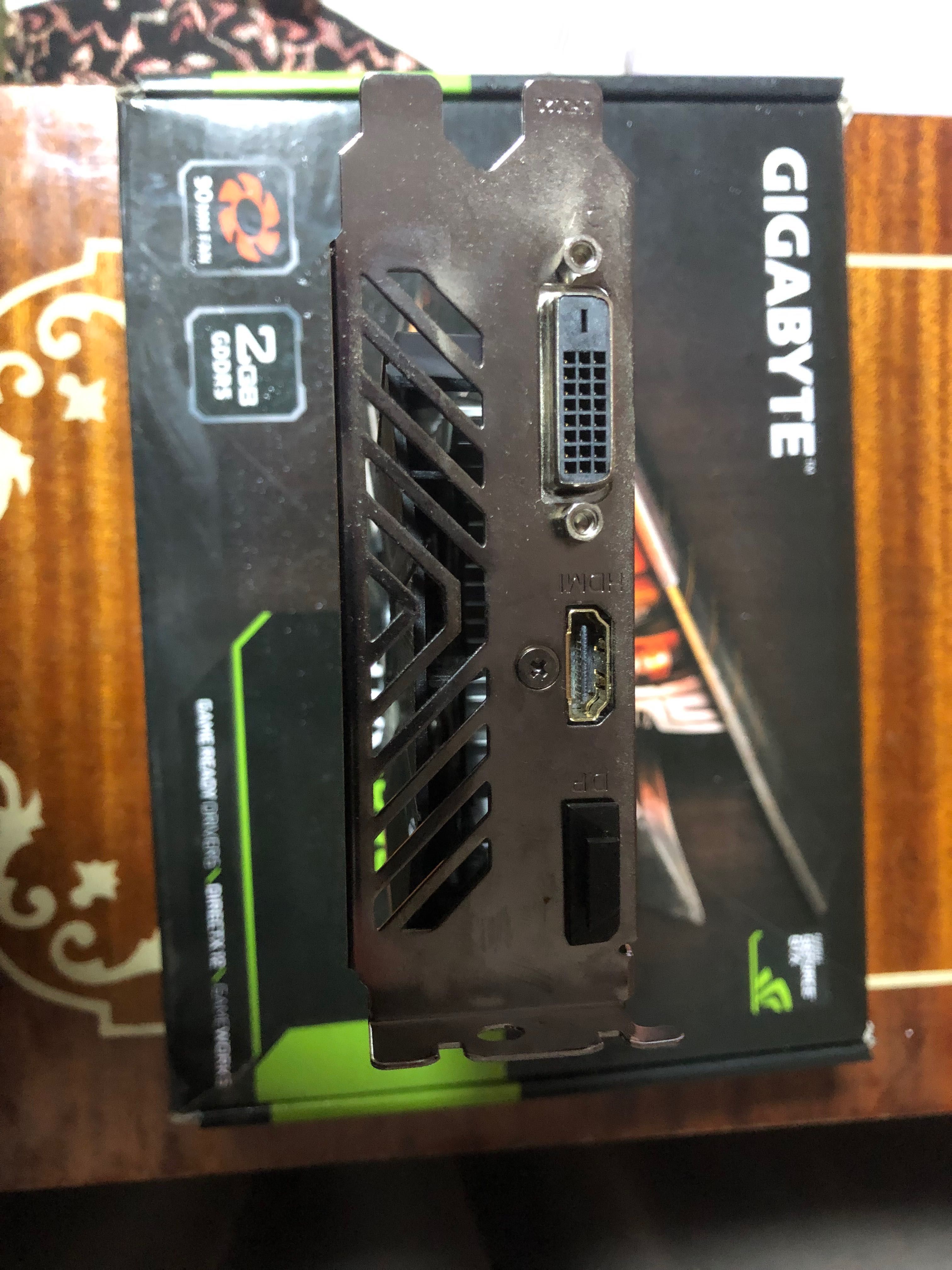 Продам відеокарту Gigabyte gtx 1050