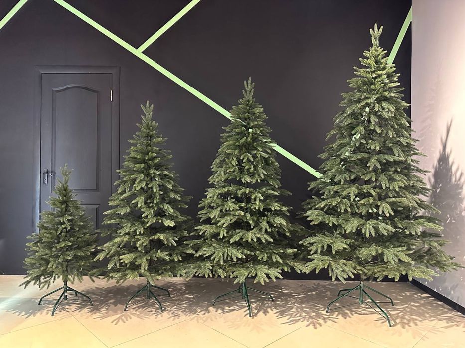 Скидки! Искусственная литая ель премиум класса Смерека Штучна ялинка!