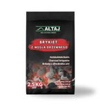 Brykiet Drzewny Ałtaj 2,5kg–Idealny na sezon grillowy!SPRZEDAŻ HURTOWA