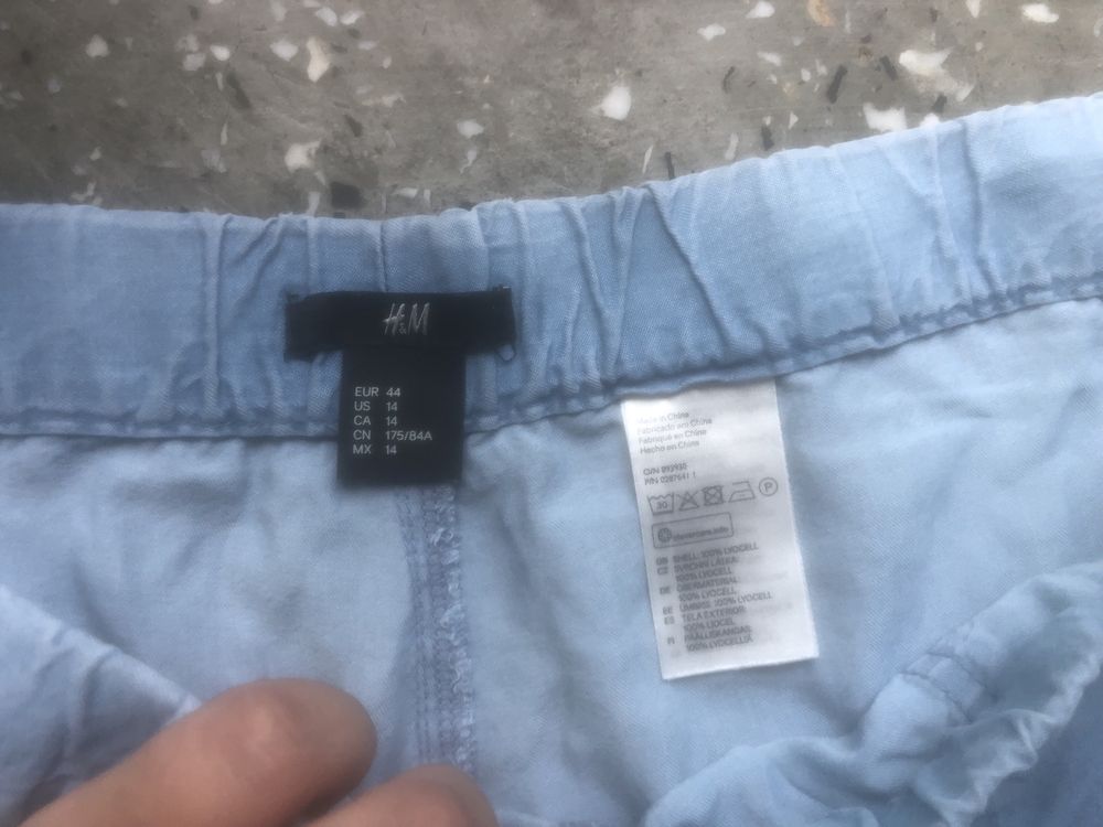 Spodnie lyocell H&M 44