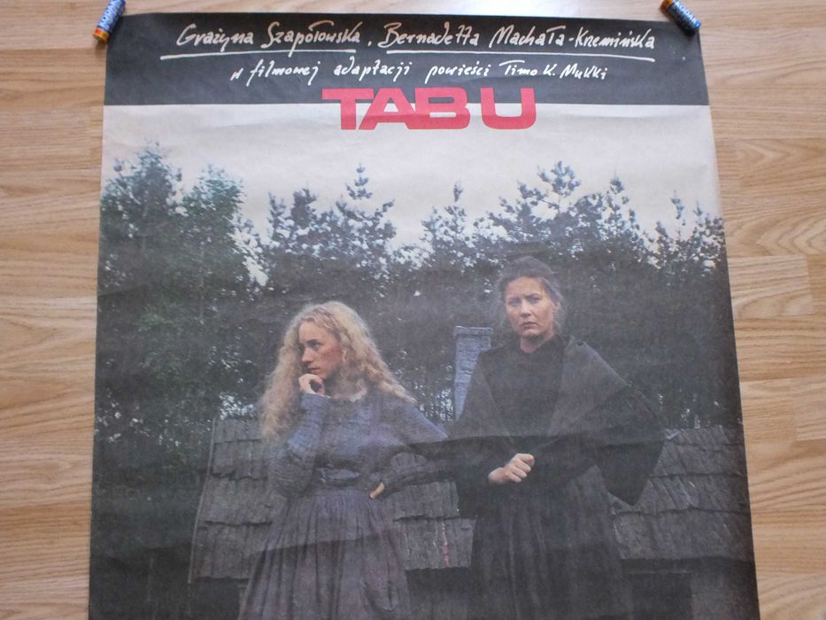 Oryginalny Plakat filmowy-TABU-autor Andrzej Pągowski Pierwodruk 1987