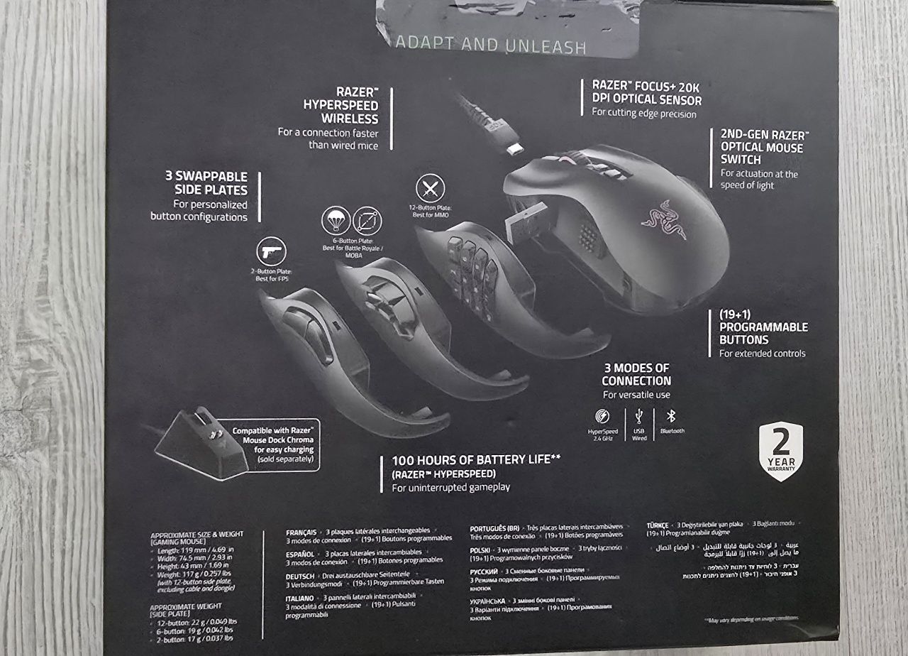 - Razer Naga PRO