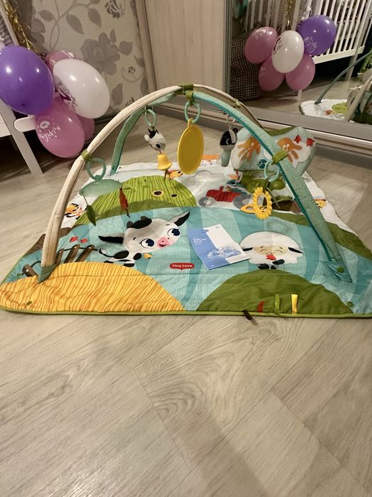Розвиваючий килимок Tiny Love Весела ферма XL