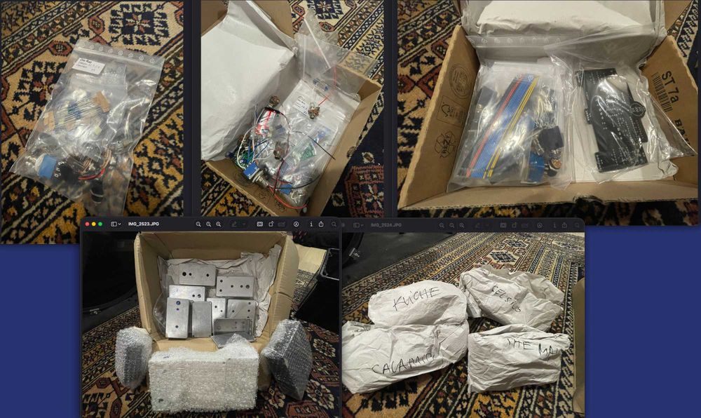 Vários kits de pedais de guitarra Musikding DIY