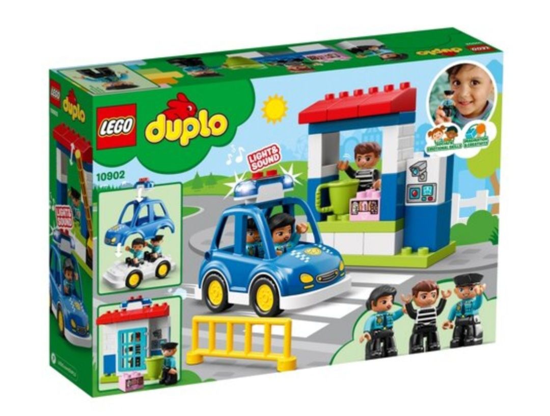 LEGO Duplo 10902 posterunek policji + pudełko + instrukcja