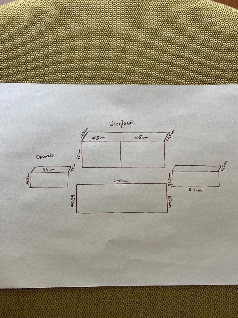 Sofa rozkładana duńskiej marki Innovation